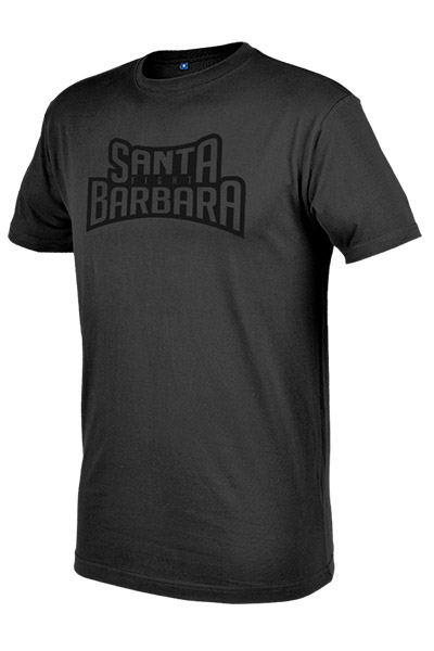 Camiseta Negra Santa Barbara Fight Black
