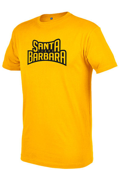 Camiseta amarillo Santa Barbara FIght