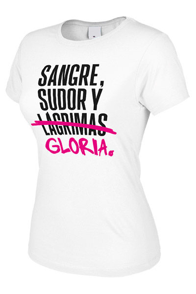 Camiseta mujer blanca Gloria