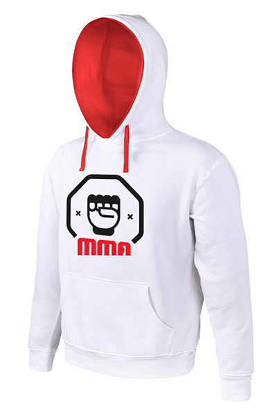 Sudadera Blanca MMA