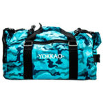 Bolsa gimnasio camo convertible turquesa