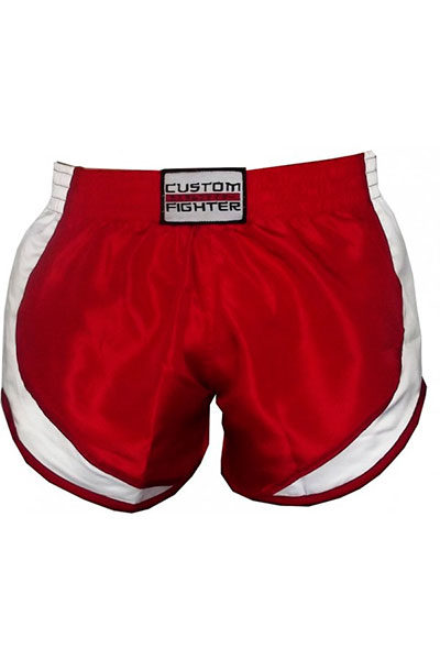 Short running rojo-blanco
